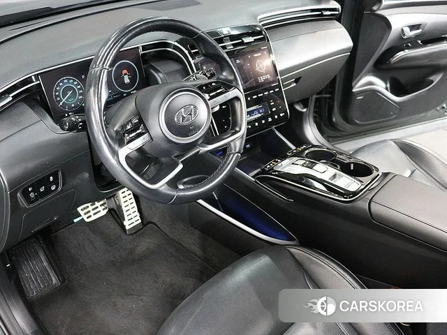 Hyundai Tucson Hybrid (NX4) 2020 Серый из Кореи, фото 3