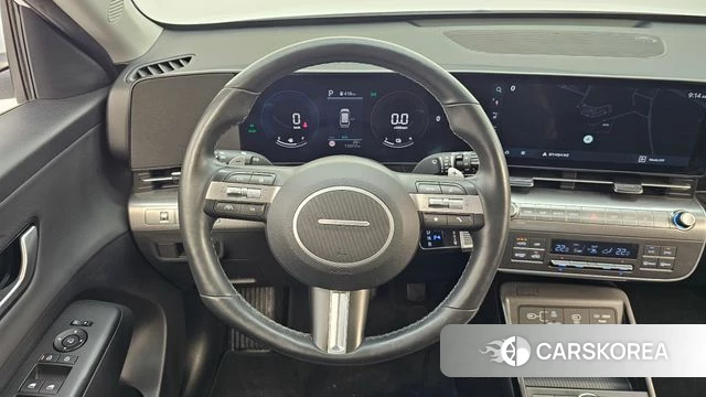 Hyundai Kona Hybrid (SX2) 2023 Белый из Кореи, фото 3