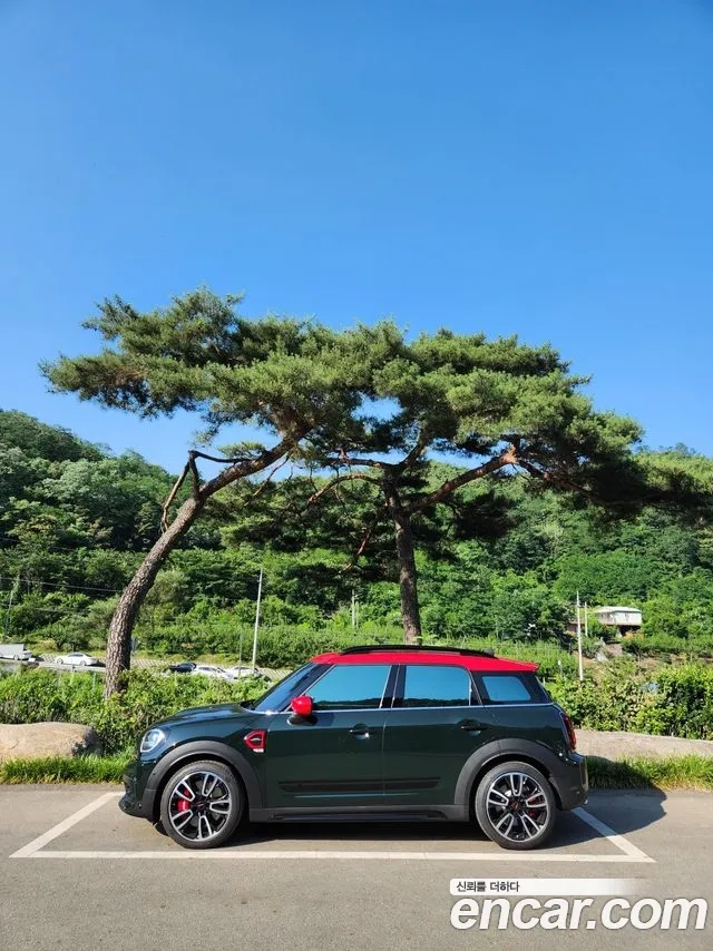 Mini Cooper S Countryman 2023 Темно-зеленый из Кореи, фото 3