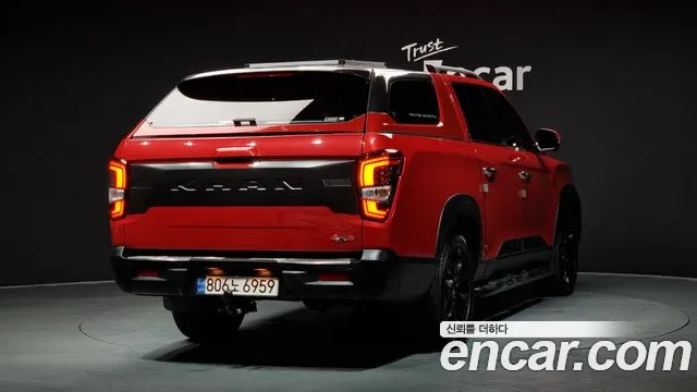 Ssangyong The New Rexton Sports Cannes 2022 Красный из Кореи, фото 3