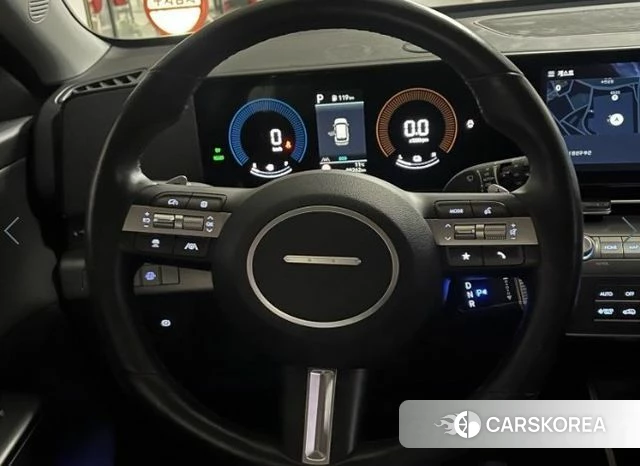 Hyundai Kona Hybrid (SX2) 2023 Белый из Кореи, фото 3