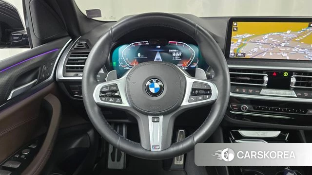 BMW X3 (G01) 2022 Черный из Кореи, фото 3