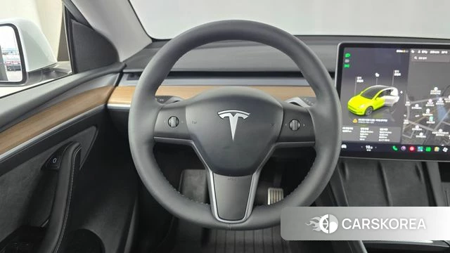 Tesla Model Y 2024 Белый из Кореи, фото 3
