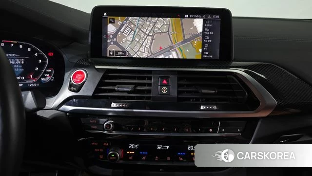 BMW X4M (G02) 2021 Черный из Кореи, фото 3