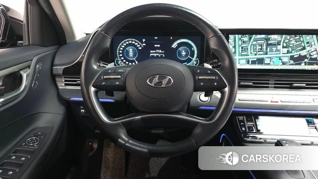 Hyundai The New Grandeur IG Hybrid 2022 Черный из Кореи, фото 3