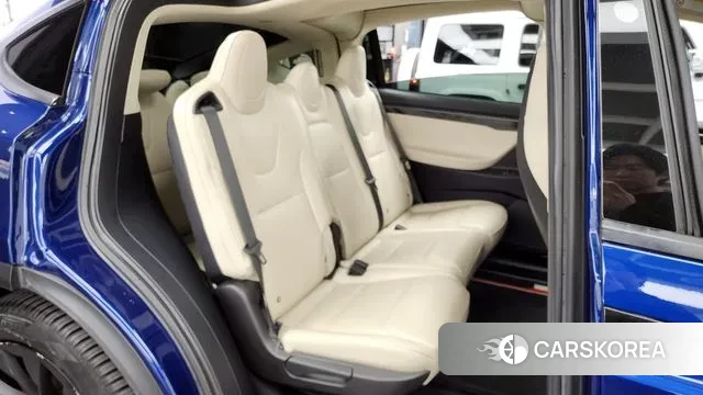 Tesla Model X 2019 Синий из Кореи, фото 3