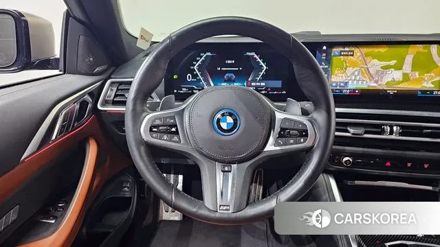 BMW 4 Series (G22) 2023 Черный из Кореи, фото 3