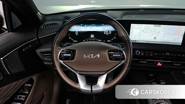 Kia K8 Hybrid 2021 Серый из Кореи, фото 3
