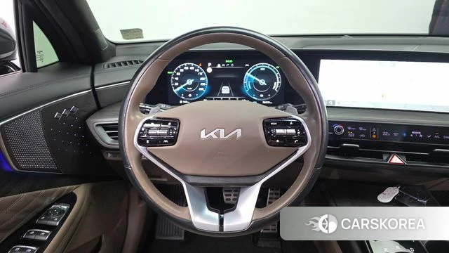 Kia K8 Hybrid 2022 Темно-зеленый из Кореи, фото 3