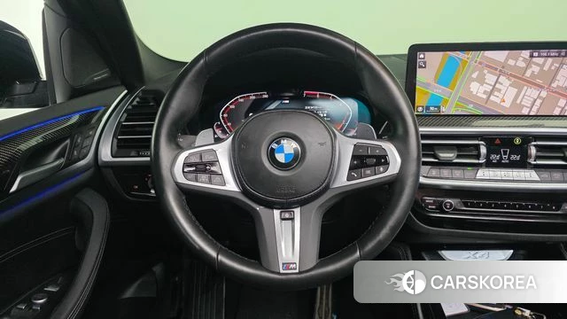 BMW X4 (G02) 2023 Черный из Кореи, фото 3