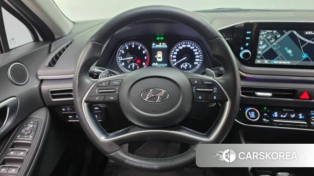 Hyundai Sonata (DN8) 2021 Белый из Кореи, фото 3