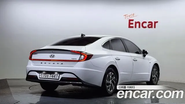 Hyundai Sonata Hybrid (DN8) 2019 Белый из Кореи, фото 3