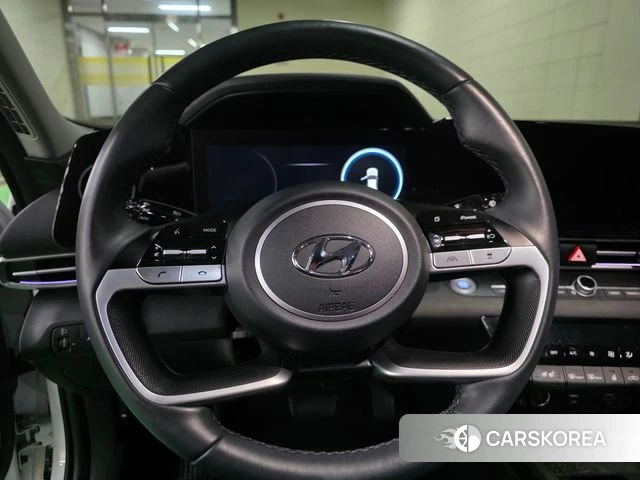 Hyundai Avante (CN7) 2022 Белый из Кореи, фото 3