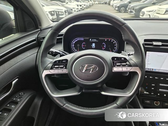 Hyundai Tucson (NX4) 2021 Серебристо-серый из Кореи, фото 3