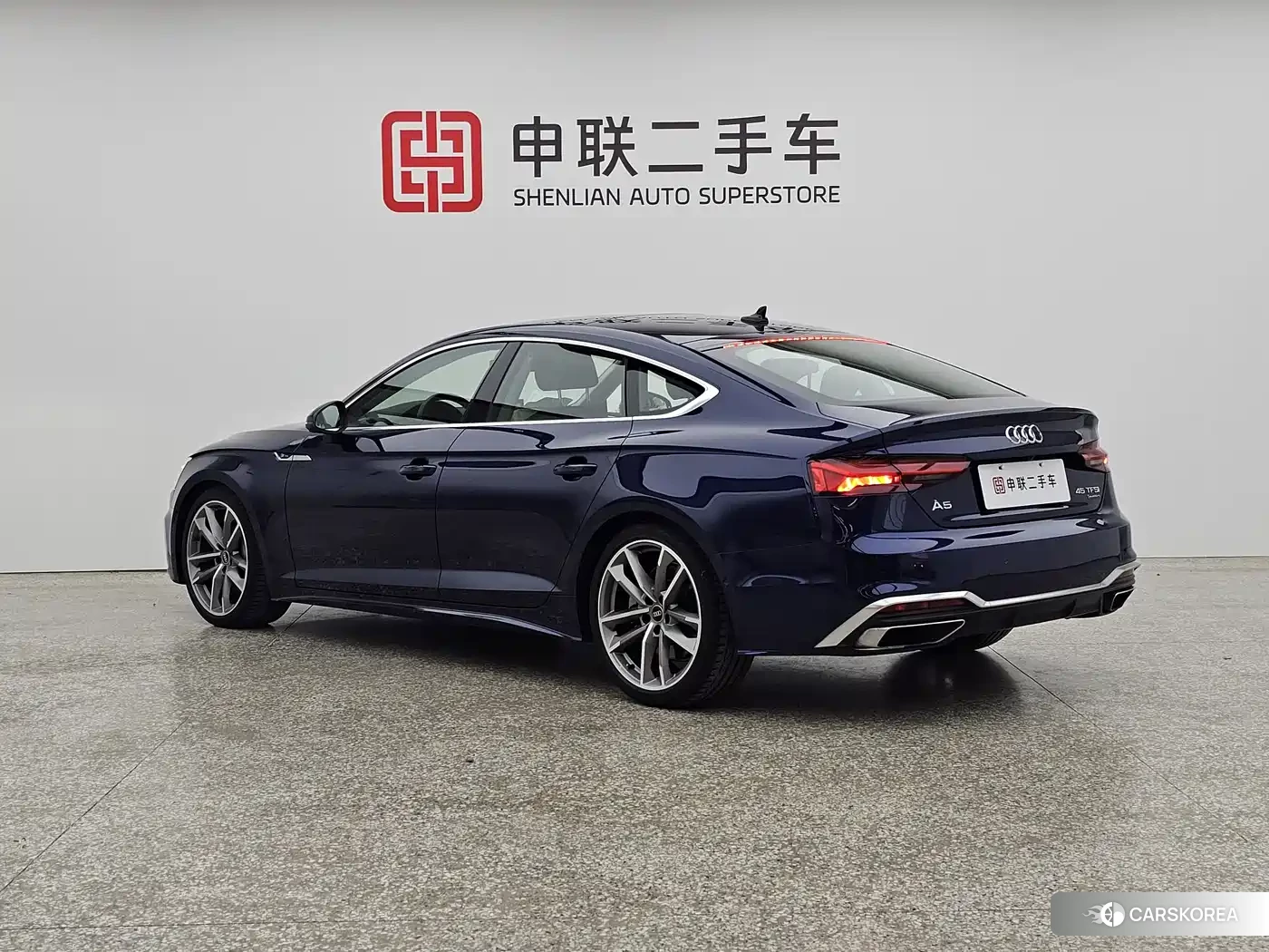 Audi A5 2022 Синий из Китая, фото 3