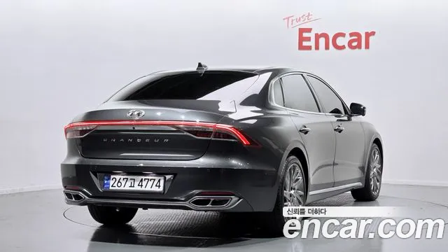 Hyundai The New Grandeur IG 2021 Серый из Кореи, фото 3