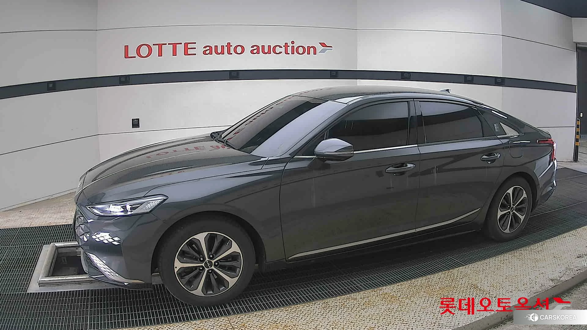 Kia K8 Hybrid 2022 Interstellagray из Кореи, фото 3