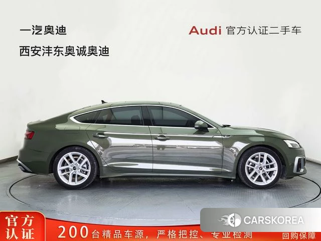 Audi A5 2023 Зеленый из Китая, фото 3