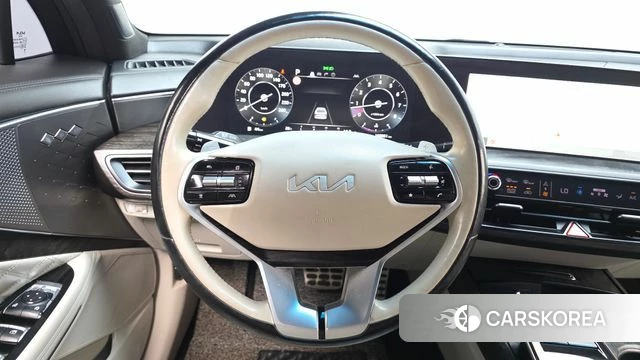 Kia K8 2021 Темно-зеленый из Кореи, фото 3