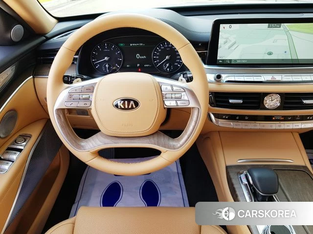 Kia More K9 2021 Белый из Кореи, фото 3
