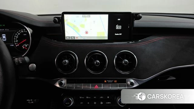 Kia Stinger Meister 2022 Темно-зеленый из Кореи, фото 3