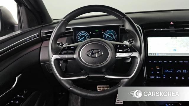 Hyundai Tucson Hybrid (NX4) 2022 Серый из Кореи, фото 3