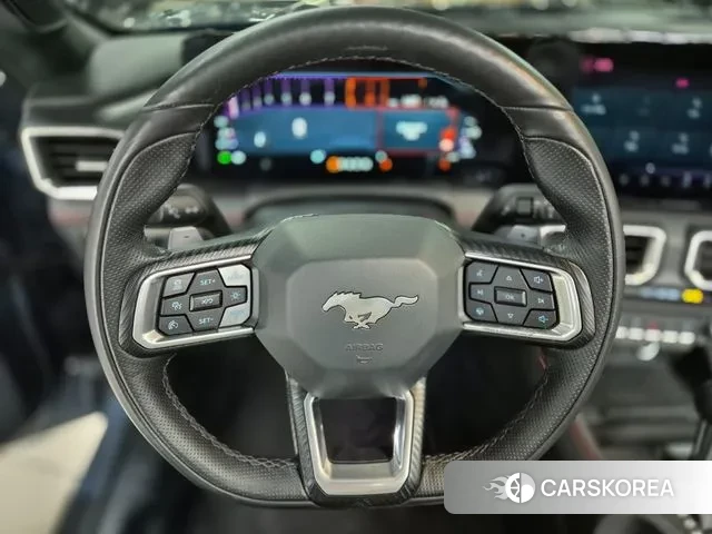 Ford Mustang 7th Generation 2024 Небесно-голубой из Кореи, фото 3