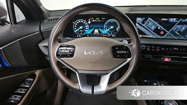Kia K8 Hybrid 2021 Серый из Кореи, фото 3