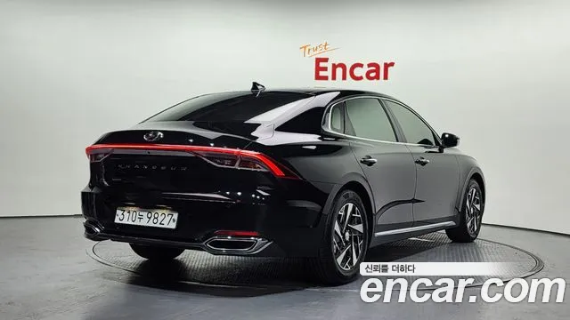 Hyundai The New Grandeur IG Hybrid 2020 Черный из Кореи, фото 3