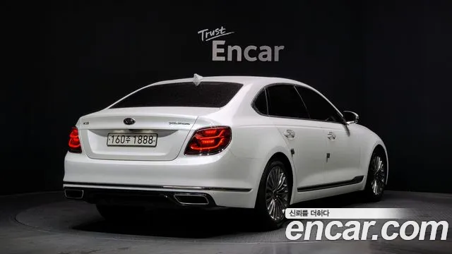 Kia More K9 2020 Белый из Кореи, фото 3