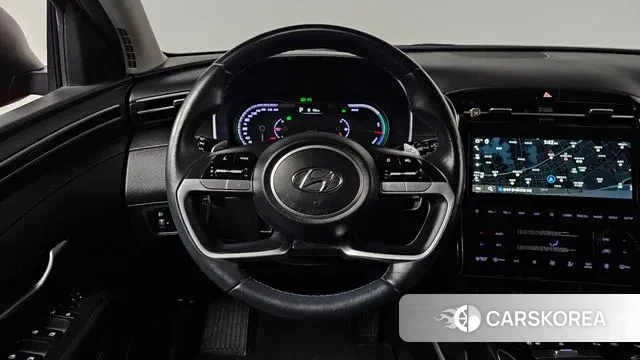 Hyundai Tucson Hybrid (NX4) 2022 Красный из Кореи, фото 3