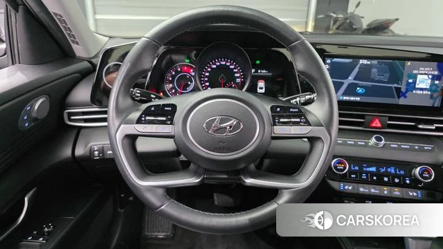 Hyundai Avante (CN7) 2022 Черный из Кореи, фото 3