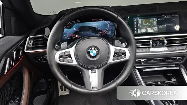 BMW 4 Series (G22) 2022 Синий из Кореи, фото 3