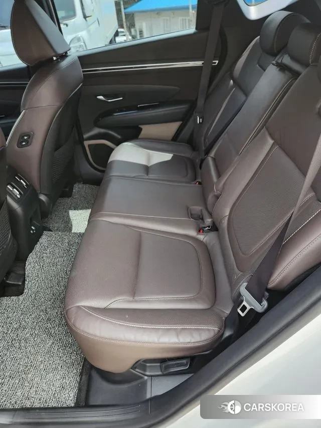 Hyundai Tucson Hybrid (NX4) 2020 Белый из Кореи, фото 3