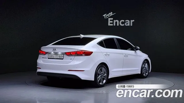 Hyundai Avante AD 2018 Белый из Кореи, фото 3