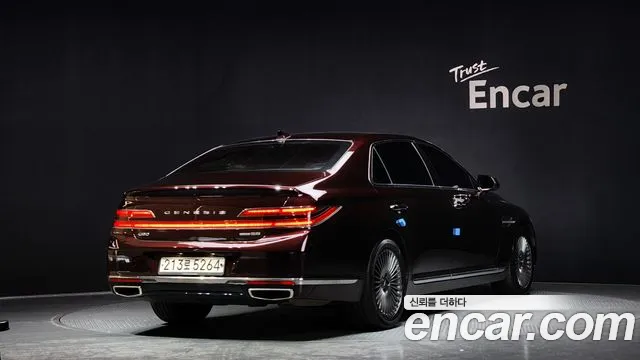 Genesis G90 2020 Красный из Кореи, фото 3