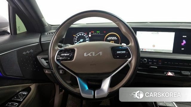 Kia K8 Hybrid 2022 Серебристо-серый из Кореи, фото 3