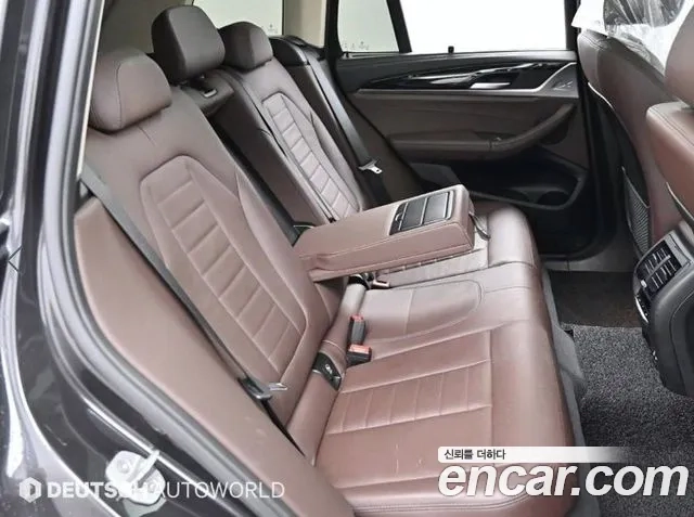 BMW X3 (G01) 2020 Серебристо-серый из Кореи, фото 3