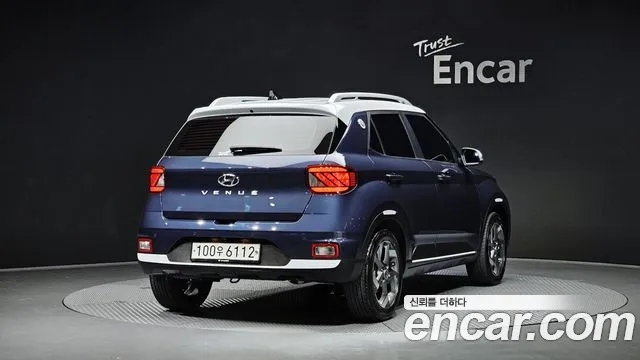 Hyundai Venue 2019 Синий из Кореи, фото 3
