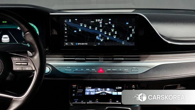 Hyundai The New Grandeur IG Hybrid 2022 Черный из Кореи, фото 3