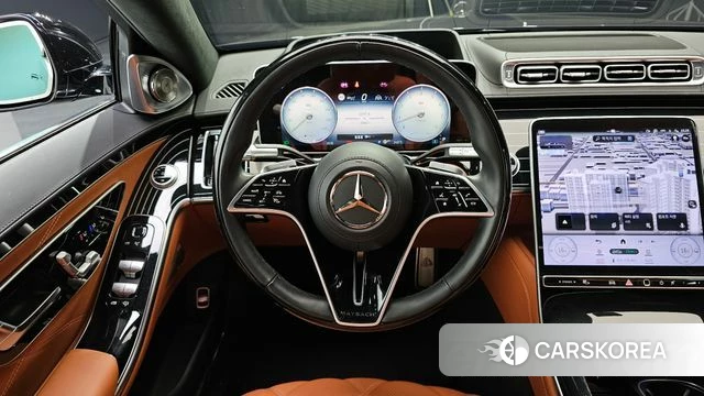 Mercedes-Benz S-Class W223 2023 Золотой двухцветный из Кореи, фото 3