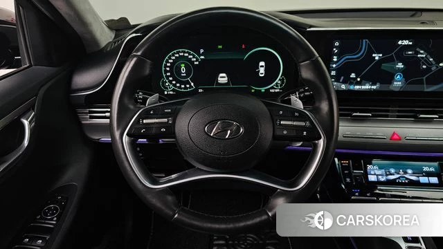 Hyundai The New Grandeur IG Hybrid 2022 Черный из Кореи, фото 3