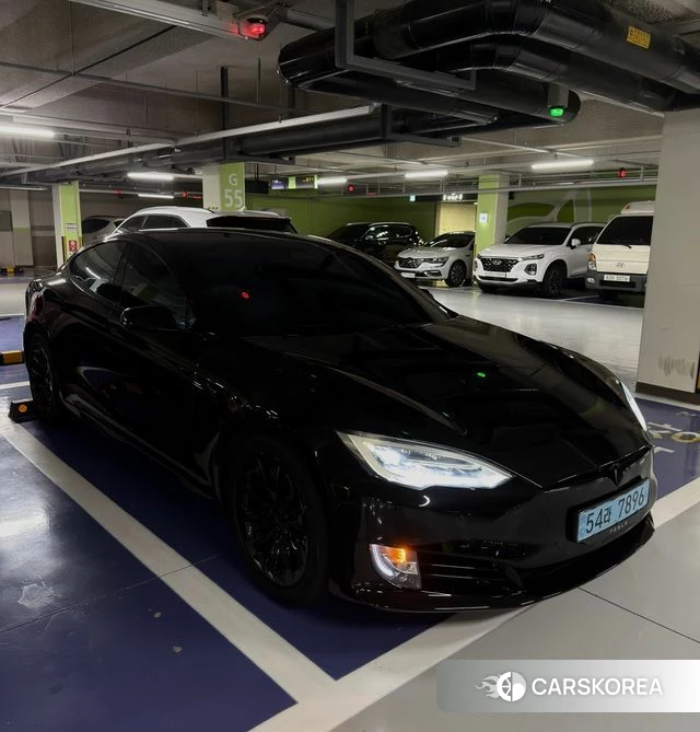 Tesla Model S 2019 Белый из Кореи, фото 3