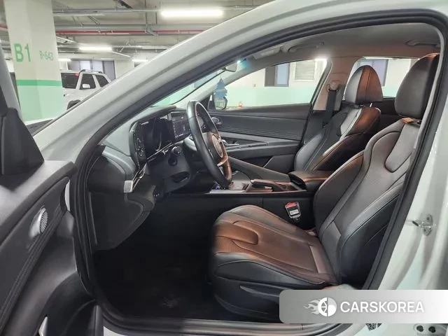 Hyundai Avante (CN7) 2020 Белый из Кореи, фото 3