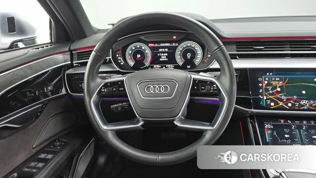 Audi A8 (D5) 2022 Черный из Кореи, фото 3
