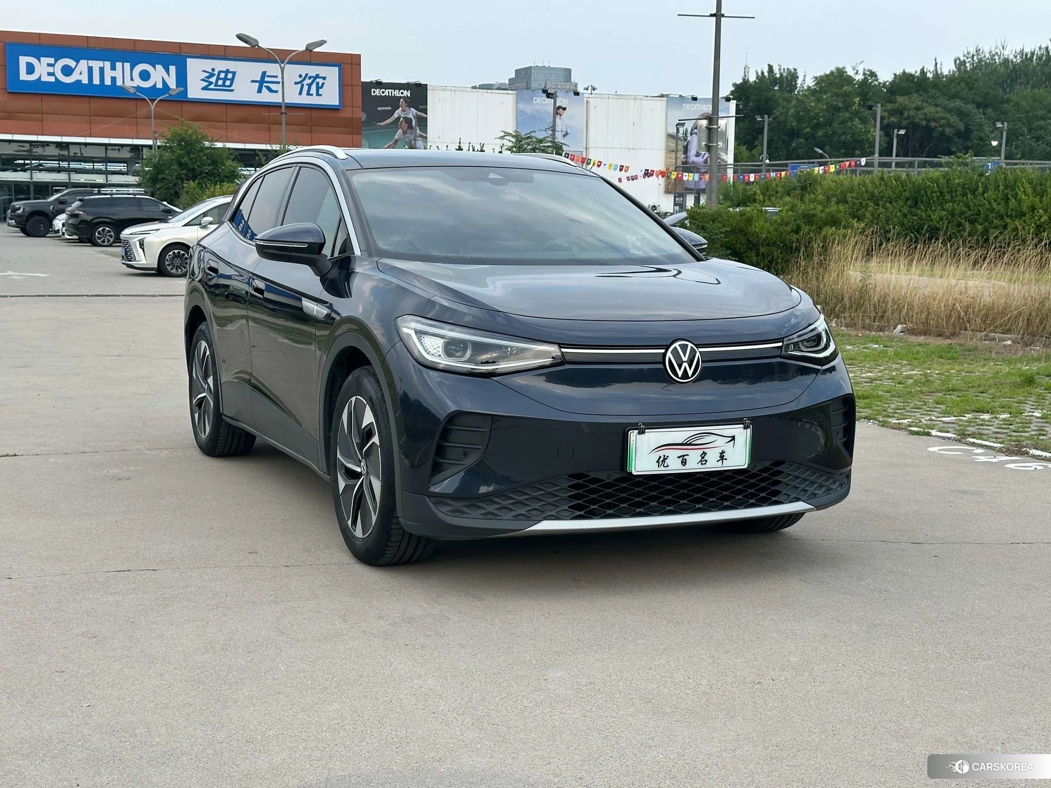 Volkswagen ID.4 CROZZ 2023 Синий из Китая, фото 3
