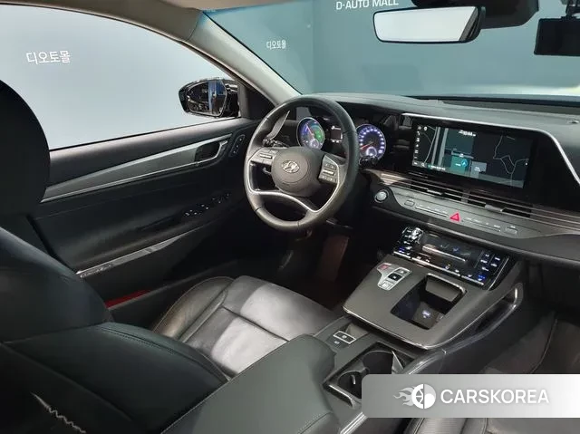 Hyundai The New Grandeur IG Hybrid 2021 Черный из Кореи, фото 3