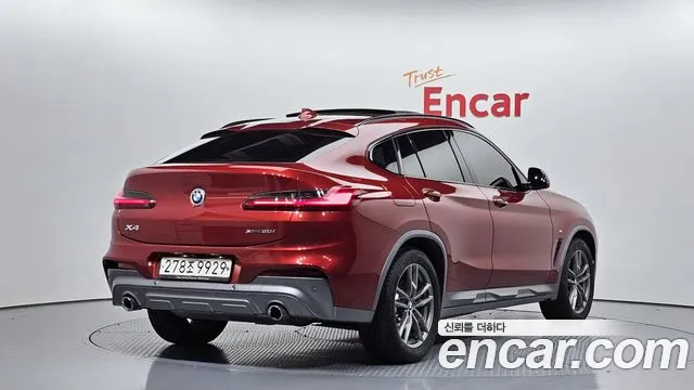 BMW X4 (G02) 2020 Красный из Кореи, фото 3