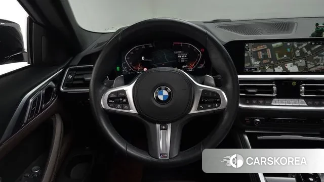 BMW 4 Series (G22) 2023 Черный из Кореи, фото 3