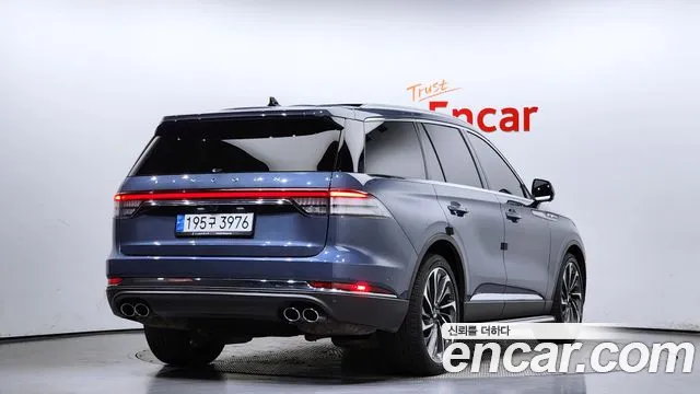 Lincoln Aviator 2nd generation 2021 Синий из Кореи, фото 3